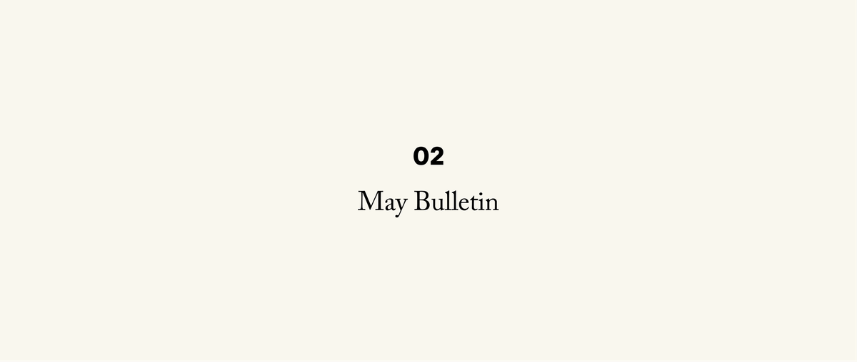May Bulletin