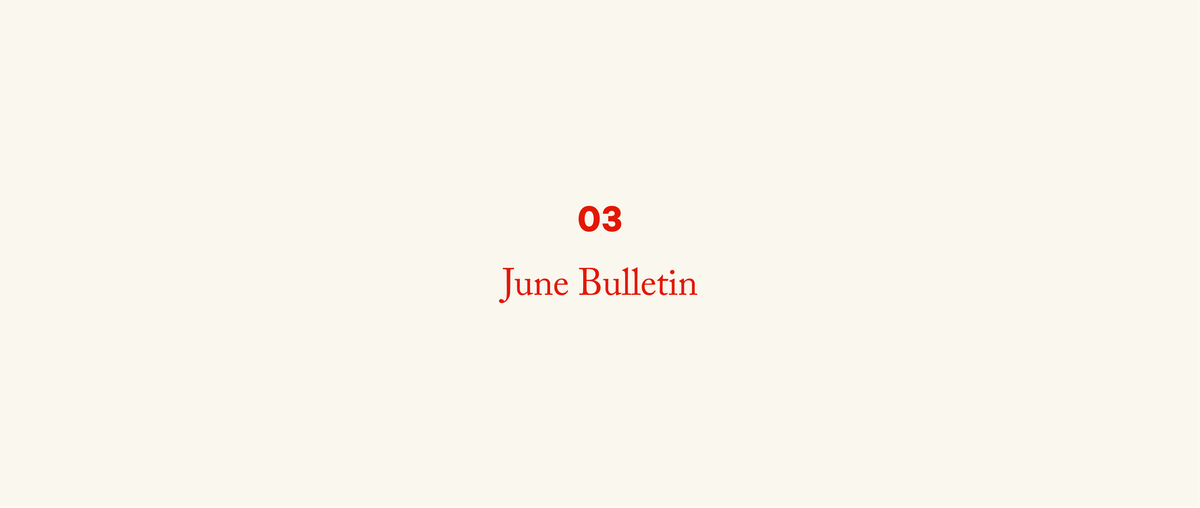 June Bulletin