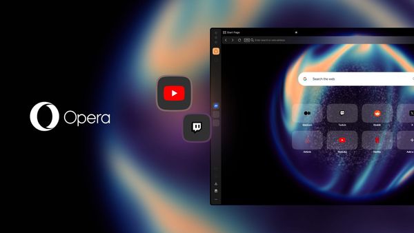 Opera'ya YouTube, Twitch ve Ses Güçlendirici Geldi