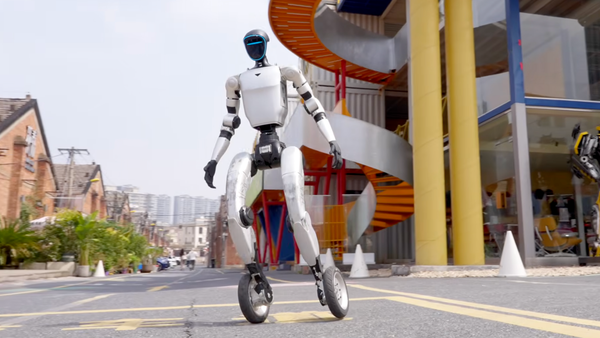 Unitree'nin Robotu Paten ve Buz Pateni Yaptı