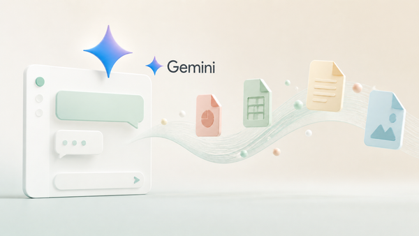 Gemini Artık Word, Excel ve PDF Üretiyor