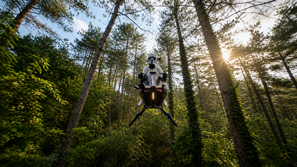 Volonaut Airbike Star Wars Speeder Bike'ı Gerçeğe Dönüştürdü