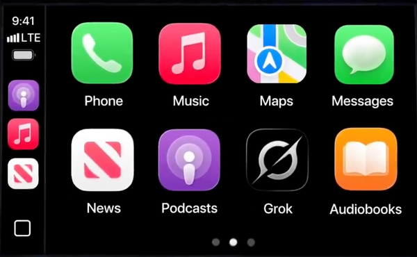 Grok Apple CarPlay'e Resmi Olarak Geldi