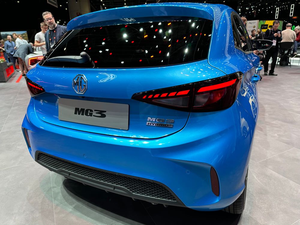 MG3 hybrid model coming to European markets.