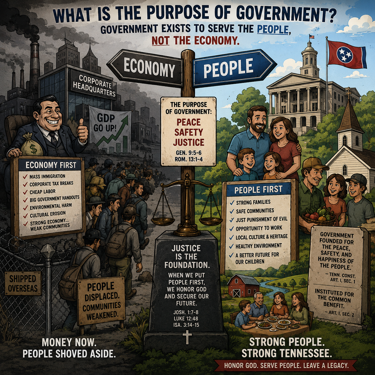 Should the Government Prefer Money to People?