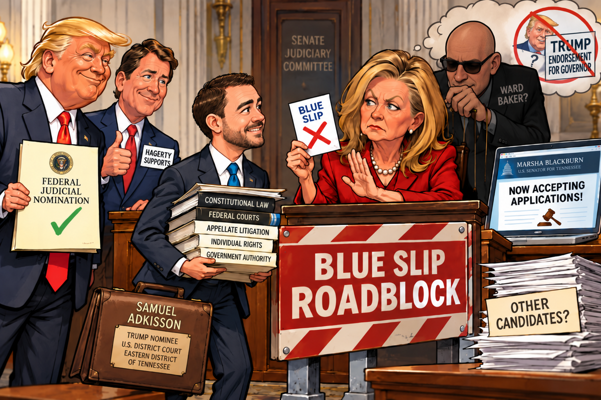 Why Is Blackburn Blocking Trump's Judge? A Preferred Pick, Political Power, or Payback?