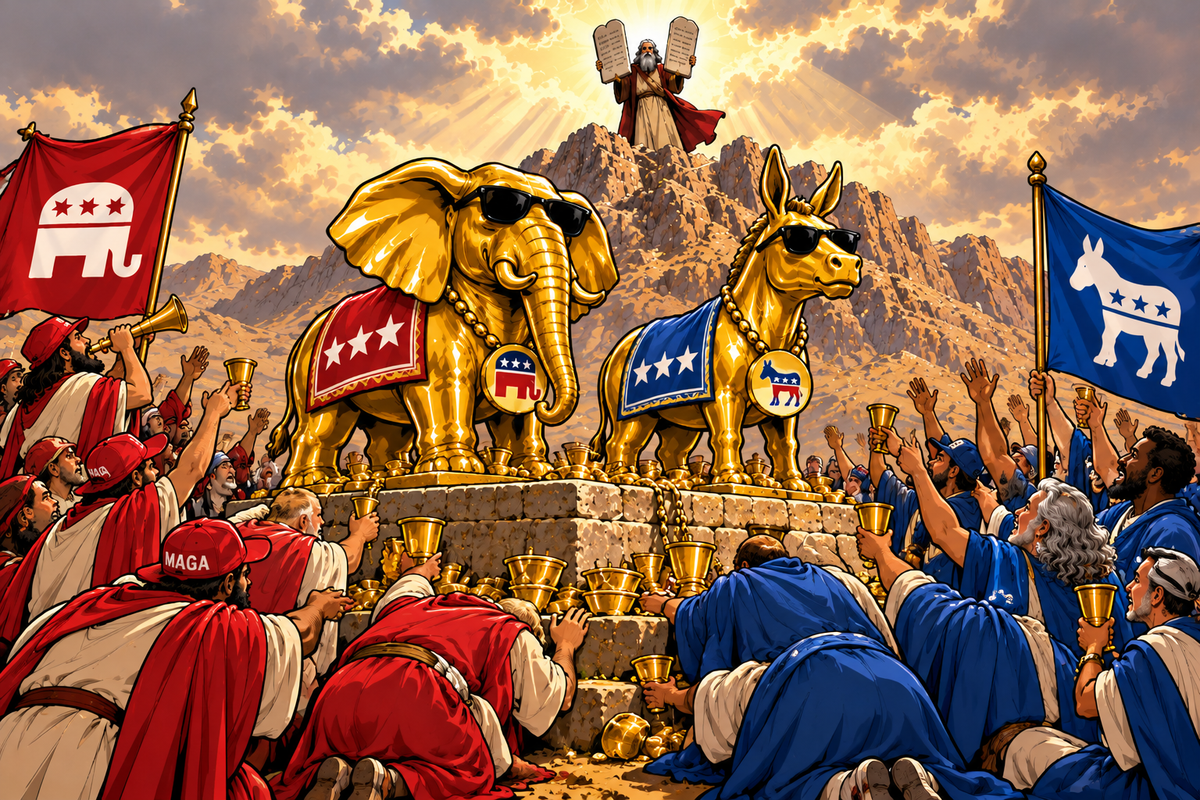 When Your Political Party Starts Looking Suspiciously Like a Golden Calf