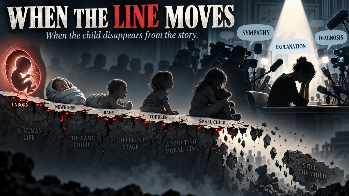 WHEN THE LINE MOVES: WHAT LINDSAY CLANCY, ABORTION CULTURE AND A STRING OF CHILD-KILLING CASES SHOULD FORCE US TO ASK