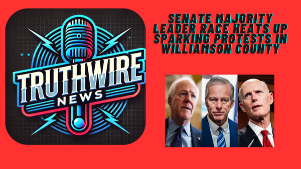 Williamson County Grassroots Conservatives Rally at Senator Blackburn's Office, Demanding Support for Rick Scott and Voting Transparency In Senate Majority Leader Race