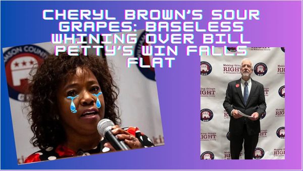 Bitter Over Big Loss, Cheryl Brown’s Baseless Transparency Claims Against Bill Petty Debunked