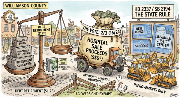 The Billion-Dollar Question: Who Controls the Proceeds of a Williamson Health Sale?