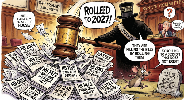 The Gardenhire Gavel: How One Senator Methodically 'Executed' 10 High-Profile House Bills in Seconds