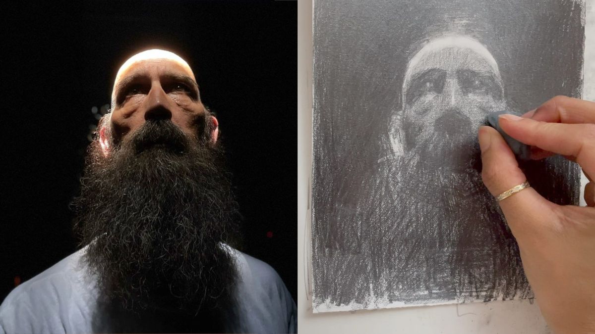 Erase the Dark: Create a Dramatic Graphite Portrait with Sena Adjovi