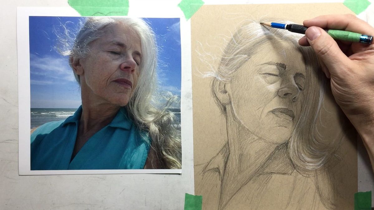 Grace in Graphite: Capture a Serene Expression with Justin Maas