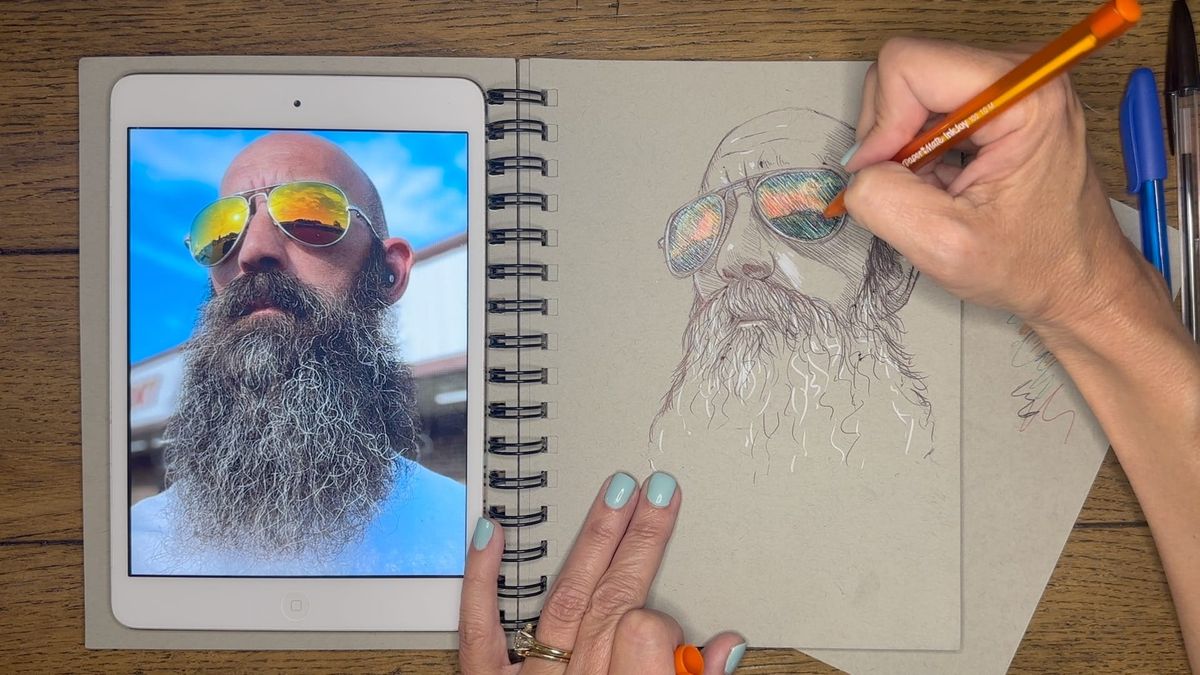 Draw a Reflective Pen Portrait with Tiffany S. DaVanzo