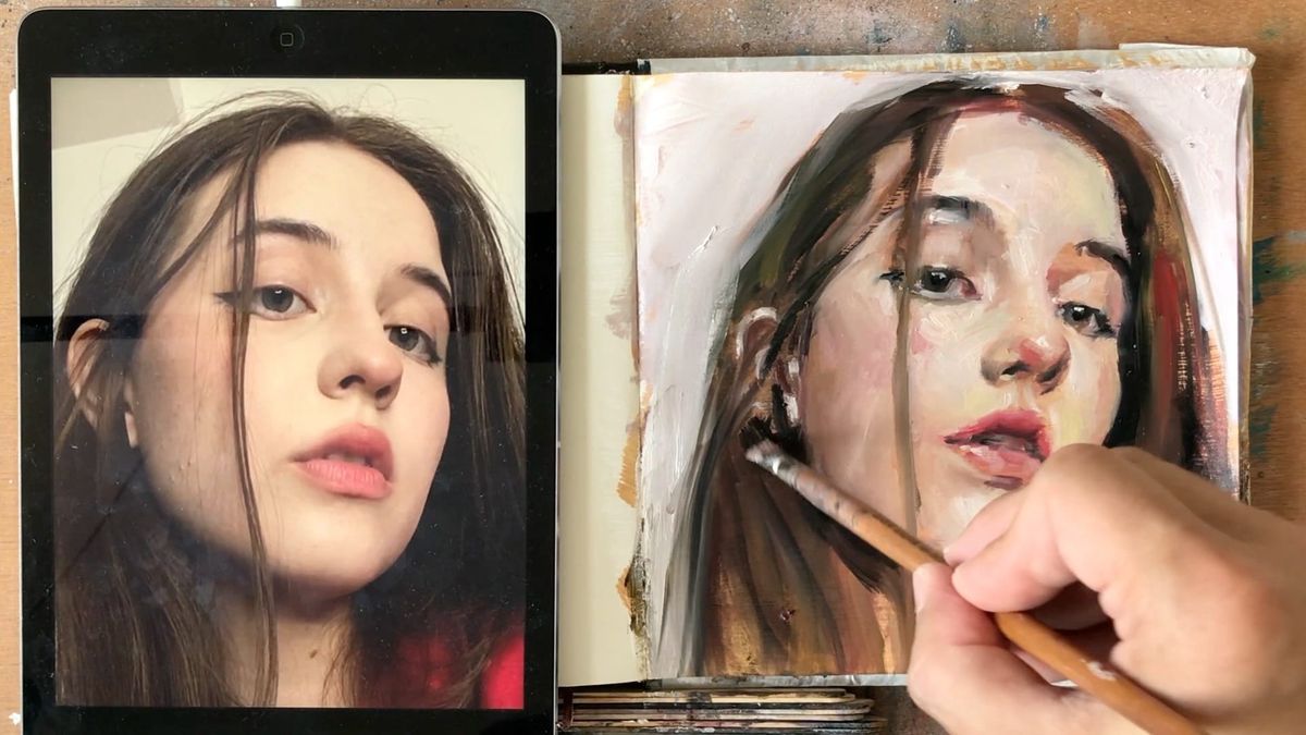 Push and Pull: Paint a Sketchbook Oil Portrait with Andreas Liss