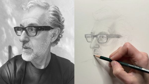 Your Turn: Capture a 3/4 View with Graphite Artist Margo Wallace