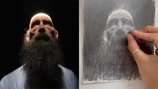 Erase the Dark: Create a Dramatic Graphite Portrait with Sena Adjovi