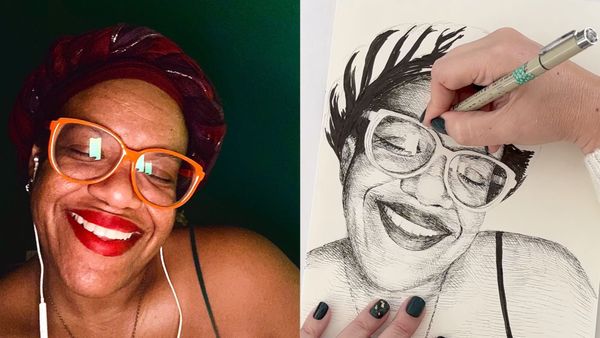 Smile Lines: Draw a Lively Ink Portrait with Kimberly Petersen