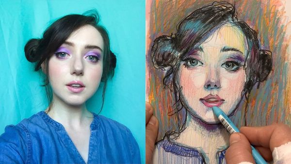Loose Lines, Courageous Colors: Draw an Expressive Portrait with Katie B