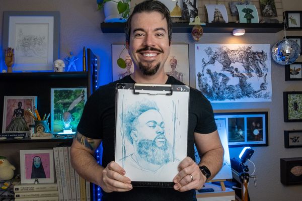 Draw an 'Anchored' Face with David Tenorio