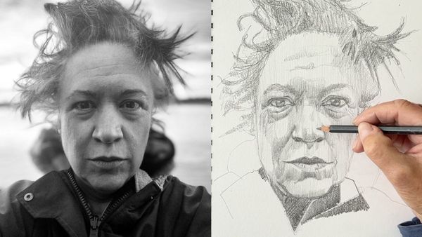 Plumbing in Pencil: Draw a 'Wacky and Wild' Graphite Portrait with Alex Cooper