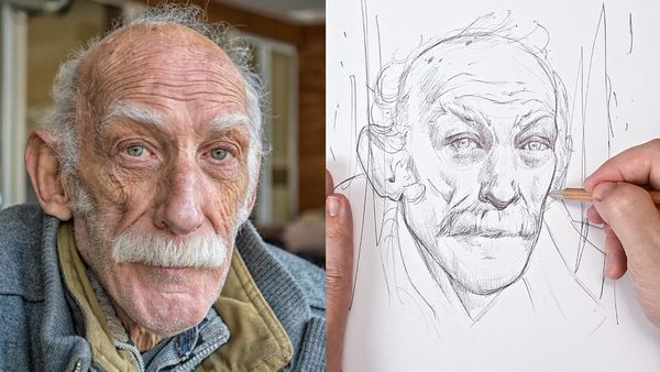 Values,Velocity, Valiance: Draw a Pen Portrait in Under 30 Minutes with David Tenorio