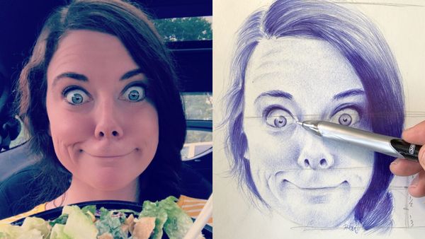 Dramatically Improve Likeness in Just 20 Minutes with Ballpoint Virtuoso Robin Hilthouse