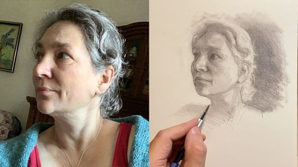 Find the Right Lines by Making "Wrong" Marks with Graphite Artist Zac Rybacki