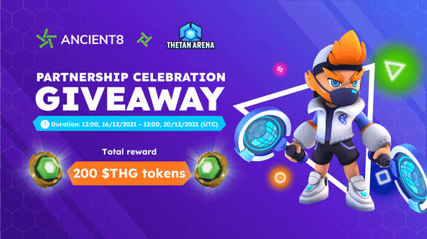 Ancient8 x Thetan Arena: Partnership Celebration Giveaway