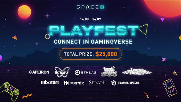 Space3 PlayFest: Connect in GamingVerse 🎉