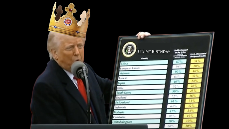 Trump just declared himself king