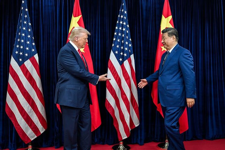 Trump Heads to China to Celebrate Losing in Iran