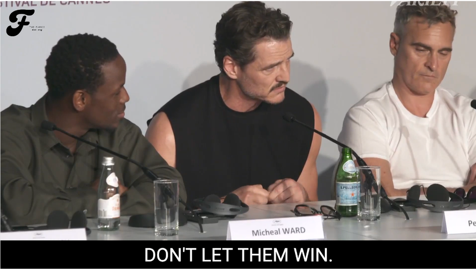 We won't let them win