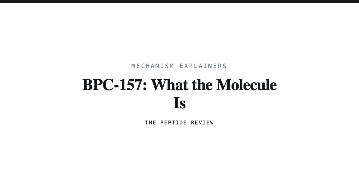 bpc 157 amino acid sequence BPC-157: What the Molecule Is Flavor:Strawberry Lime TB-500 Neurobion Injection - Neurobion