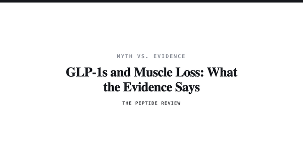 GLP-1s and Muscle Loss: What the Evidence Says
