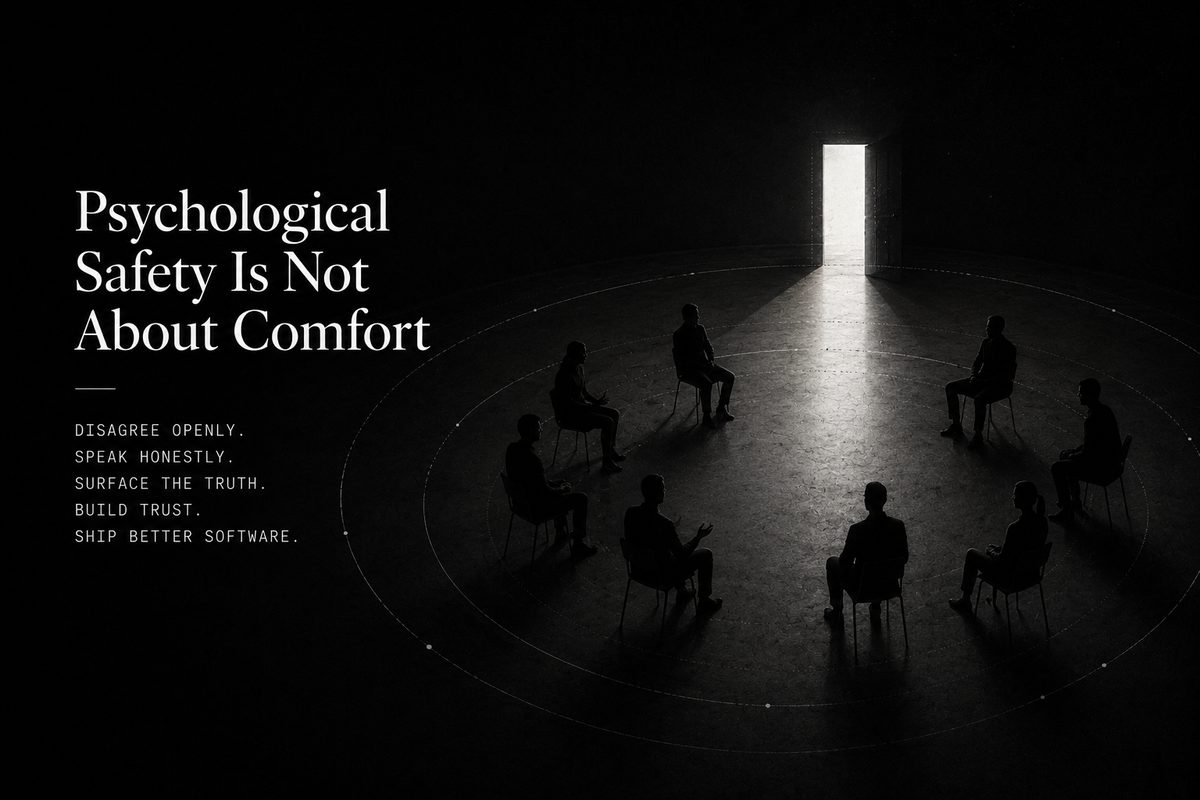 Psychological Safety Is Not About Comfort