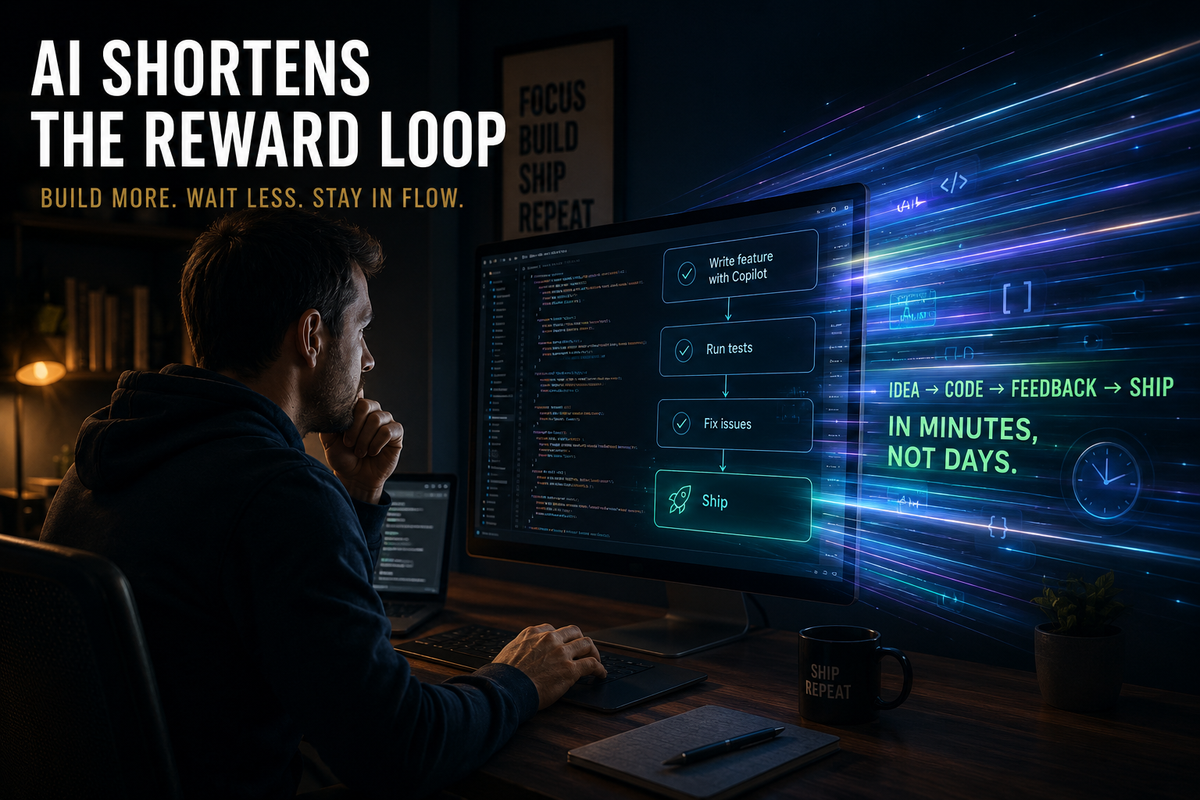 AI Shortens the Reward Loop for Engineers