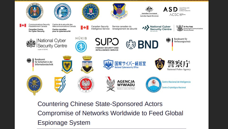 Massive Chinese Espionage Campaign Targets Global Network Infrastructure