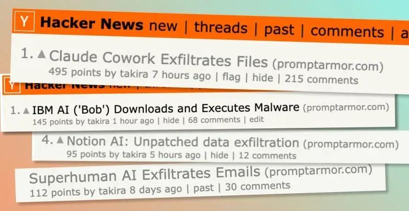 The Lethal Trifecta Strikes: Four Major AI Agent Vulnerabilities in Five Days