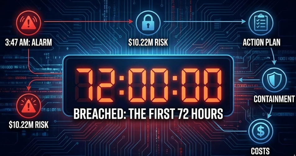 What to Do When You're Breached: The First 72 Hours That Determine Everything