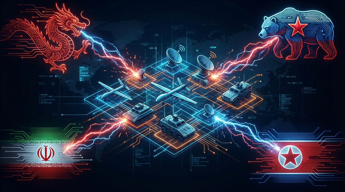 Nation-State Siege: Google Exposes Coordinated China, Iran, Russia, and North Korea Attacks on Defense Industrial Base