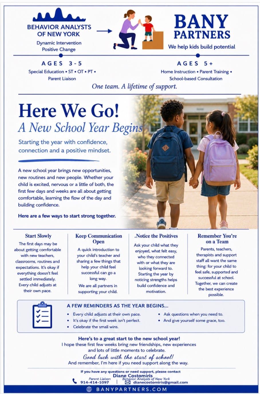 It's back to school time!