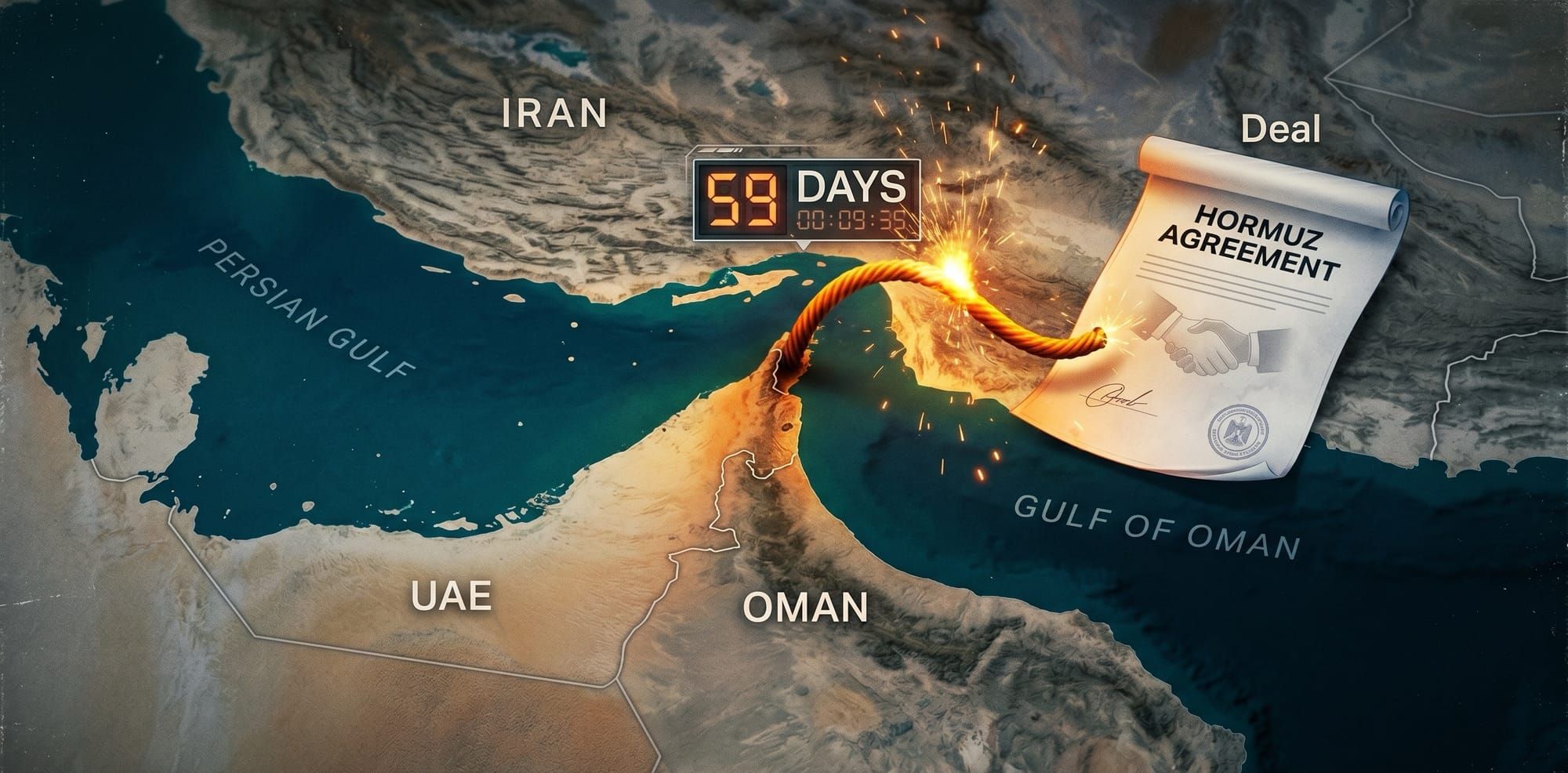 The Strait of Hormuz "Deal" Has a 60-Day Fuse — Here's What Blows Up Next