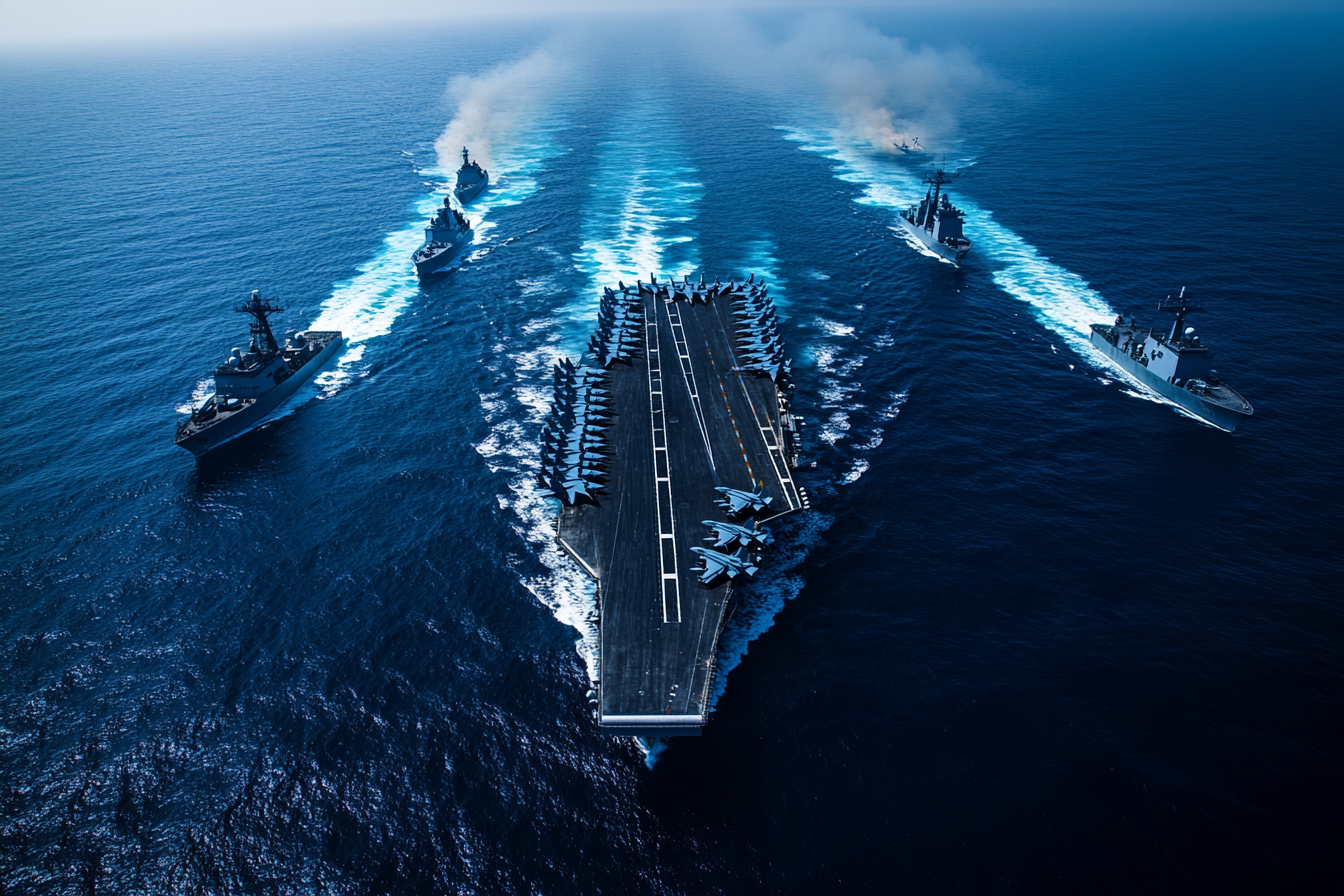 The Pentagon just sent a third aircraft carrier to the Middle East — and the timing is not a coincidence.