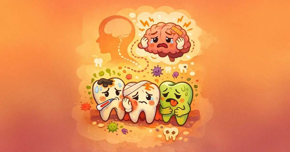 잇몸 질환과 충치, 뇌졸중 위험 증가와 밀접한 연관성