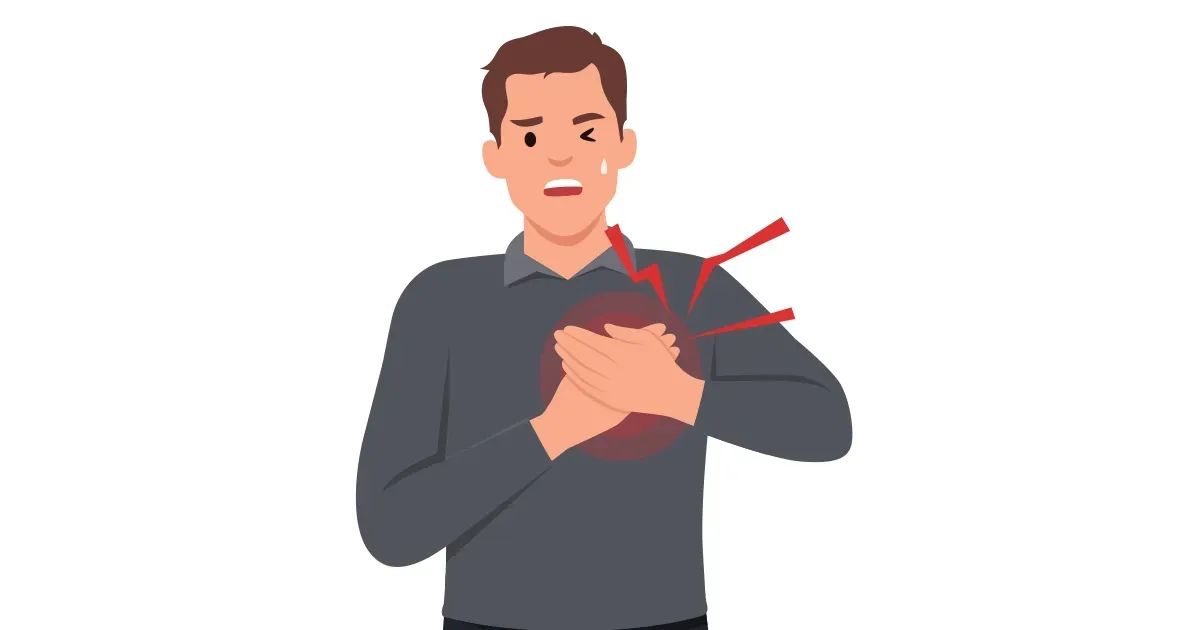 갑작스러운 가슴 통증? 이것이 원인일 수 있다
