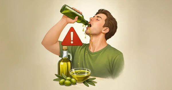올리브 오일을 벌컥벌컥 마시는 것이 나쁜 이유