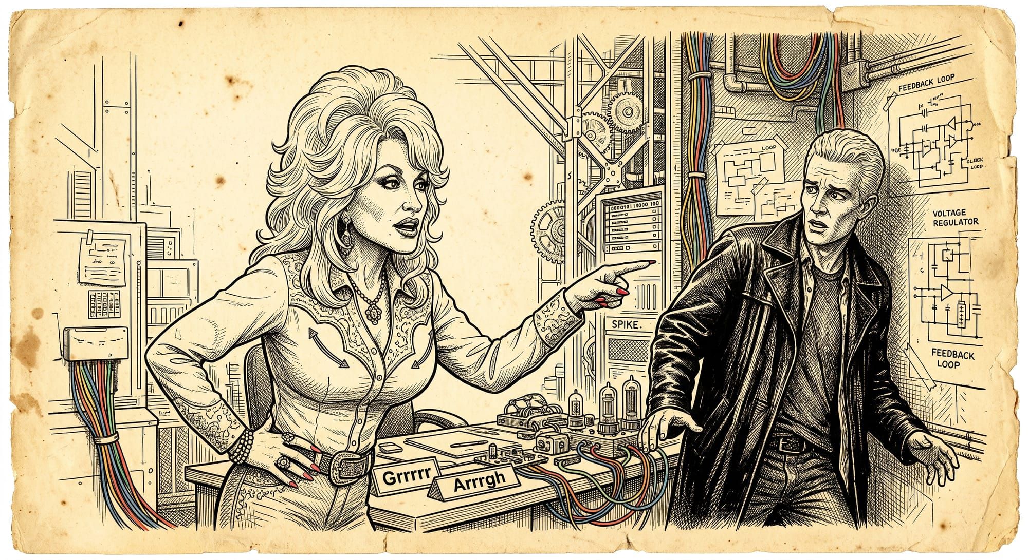 Protective leadership, creative runways, and behind-the-scenes mentorship. Ok, it's Dolly Parton vs. Spike. You're Welcome!