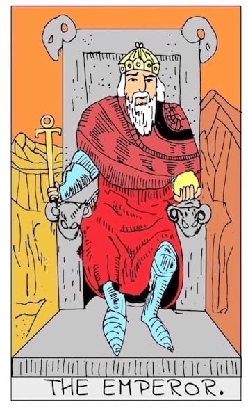 The Emperor (Upright)